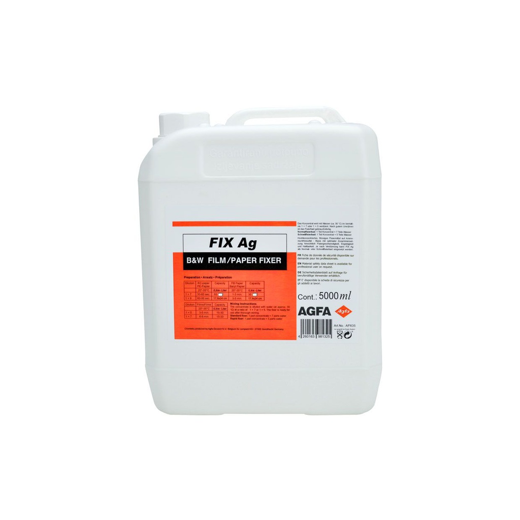 Agfa Fix-Ag (Agefix) - fissaggio universale 5 litri