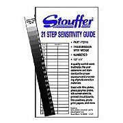 Stouffer Transmission Step Wedge Gray Scale 21 Step (1/2 inch x 5 inch)