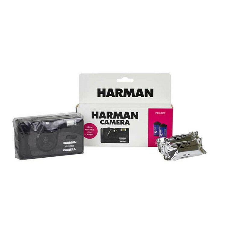 Harman Kit Fotocamera riutilizzabile +2 Films Kentmere 400 135-36