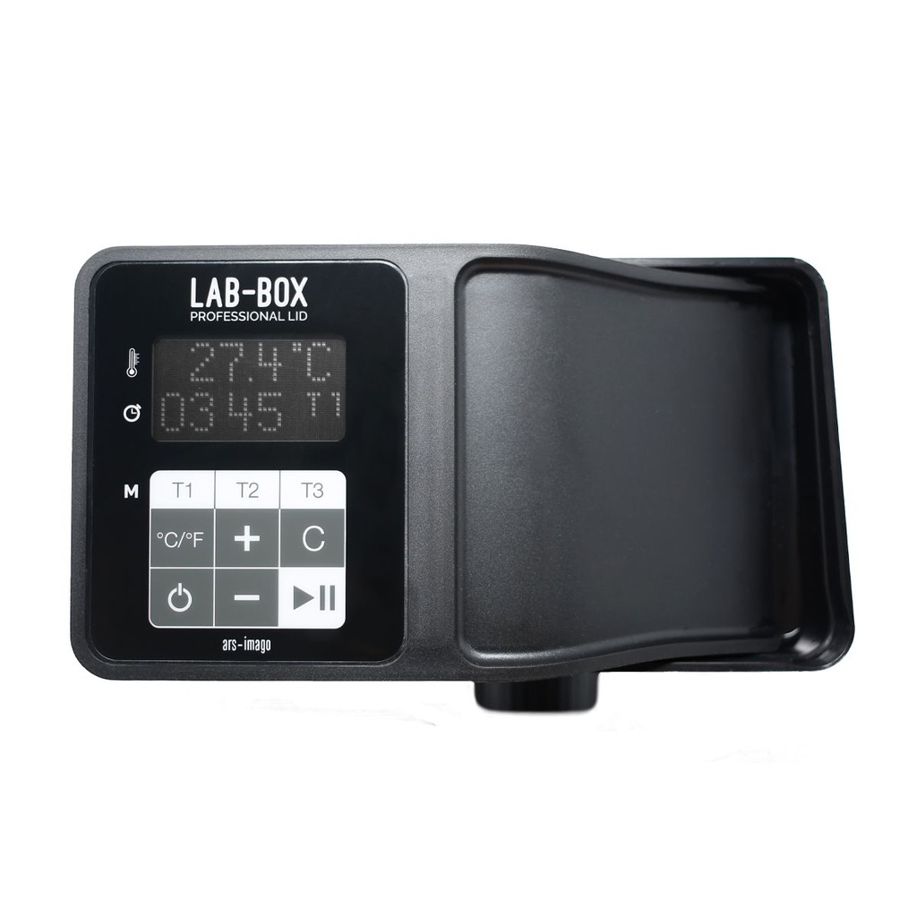 LAB-BOX Professional Lid (Termometro e timer integrati)