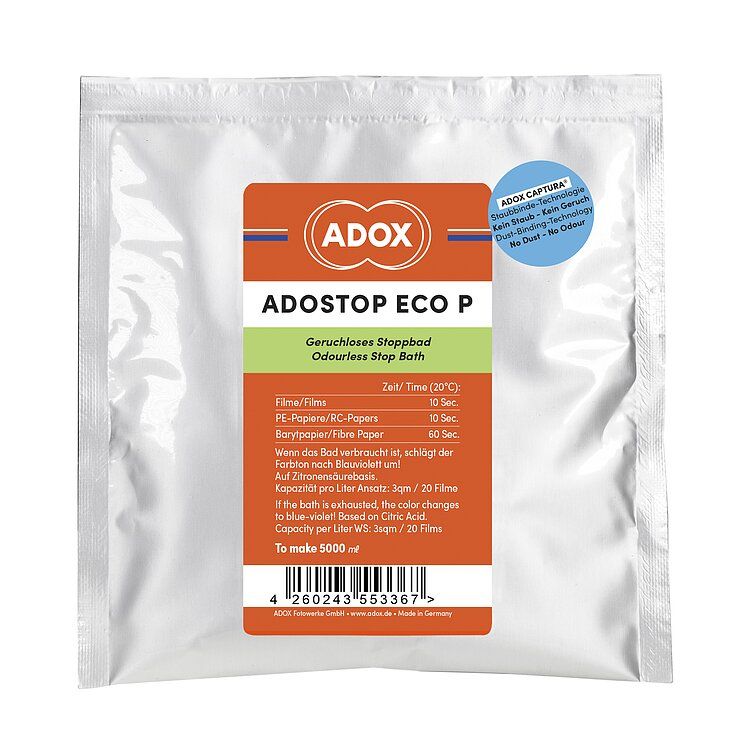 Adox Adostop ECO P bagno di arresto in polvere 1000ml