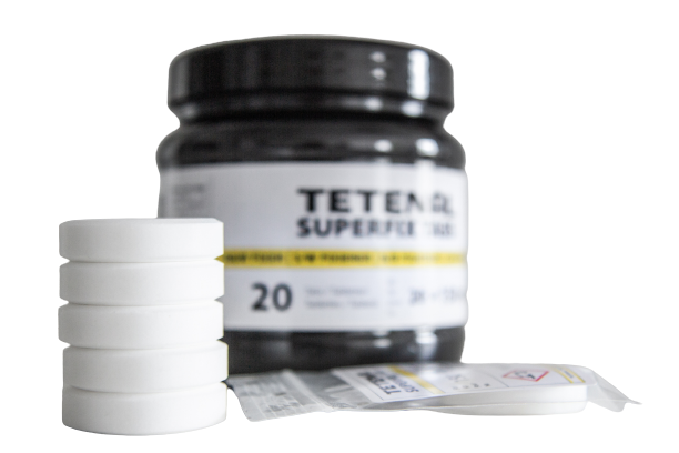 Tetenal SUPERFIX TABS - fissaggio in pasticche - 20 film