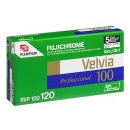 [FV1001P] Fujichrome Velvia 100 120  (5 pieces)