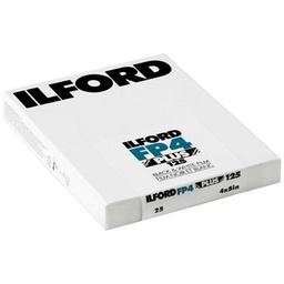 [1678279] Ilford FP4 PLUS 10.2 x 12.7 cm (4 x 5&quot;) 25 fogli