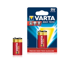 [04722 101 401] Batteria Alcalina MAX-TECH 9V (9 volt) 