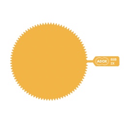 [62530] Adox M55 SNAP-ON filtro gelatina giallo