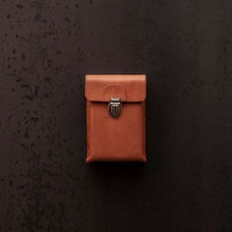 [COO4MA] Contenitore in cuoio artigianale per pellicola Fuji Mini Instax