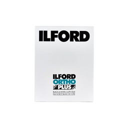 [1813157] Ilford ORTHO PLUS 80 10,2x12,7cm - 4x5&quot; 25 fogli