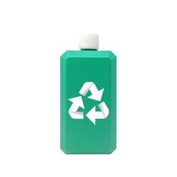 [ARSBUNDLEGREEN] ars-imago Bottiglia GREEN - 100% plastica riciclata - 1L